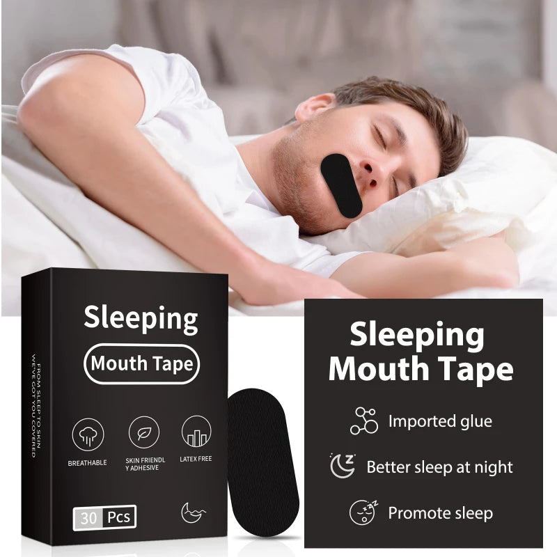 Tape Bucal Nocturno — Duerme Mejor y Deja de Roncar