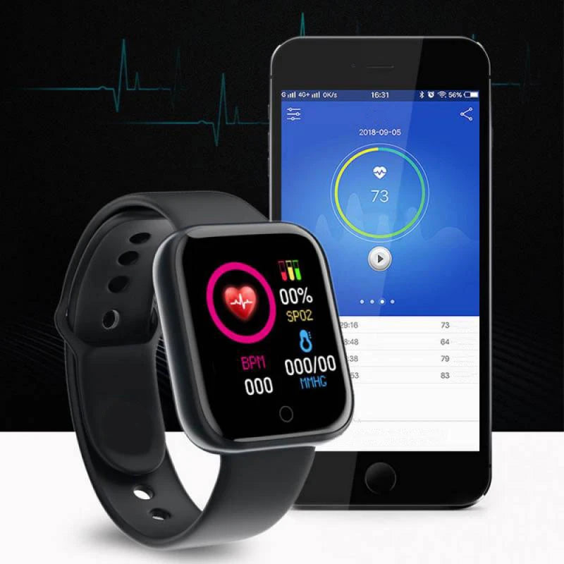 Smartwatch Salud — Monitor Fitness, Sueño y Ritmo Cardíaco
