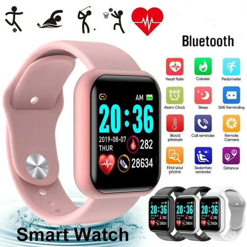 Smartwatch Salud — Monitor Fitness, Sueño y Ritmo Cardíaco