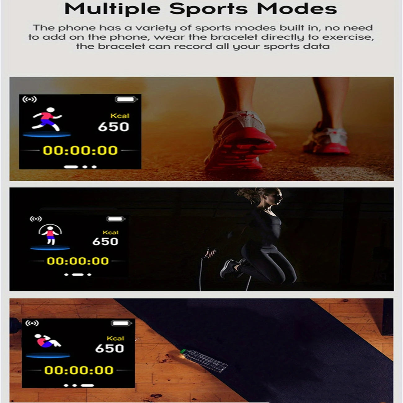 Smartwatch Salud — Monitor Fitness, Sueño y Ritmo Cardíaco