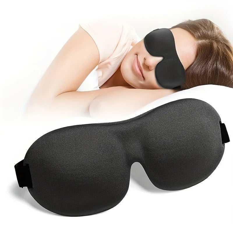Antifaz 3D Premium — Sueño Profundo y Oscuridad Total