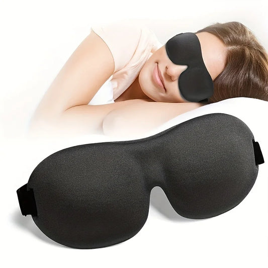 Antifaz 3D Premium — Sueño Profundo y Oscuridad Total